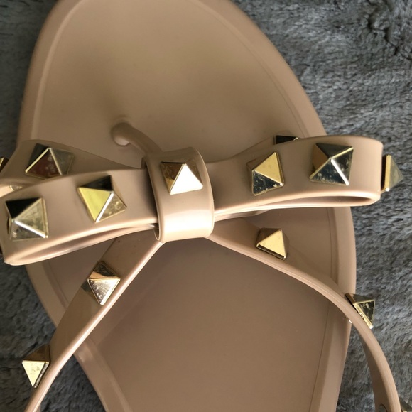 SOLD——Valentino Rockstud Jelly Sandals - Picture 4 of 8